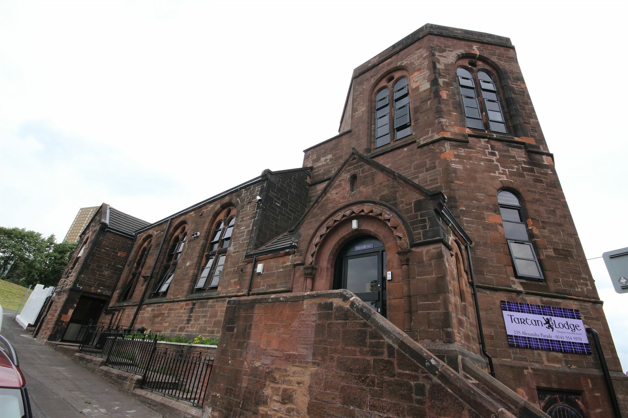 Tartan Lodge Glasgow Buitenkant foto